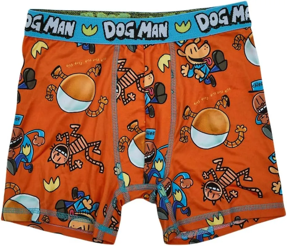 Bioworld Dog Man Boys' 5-Pack Boxer Briefs