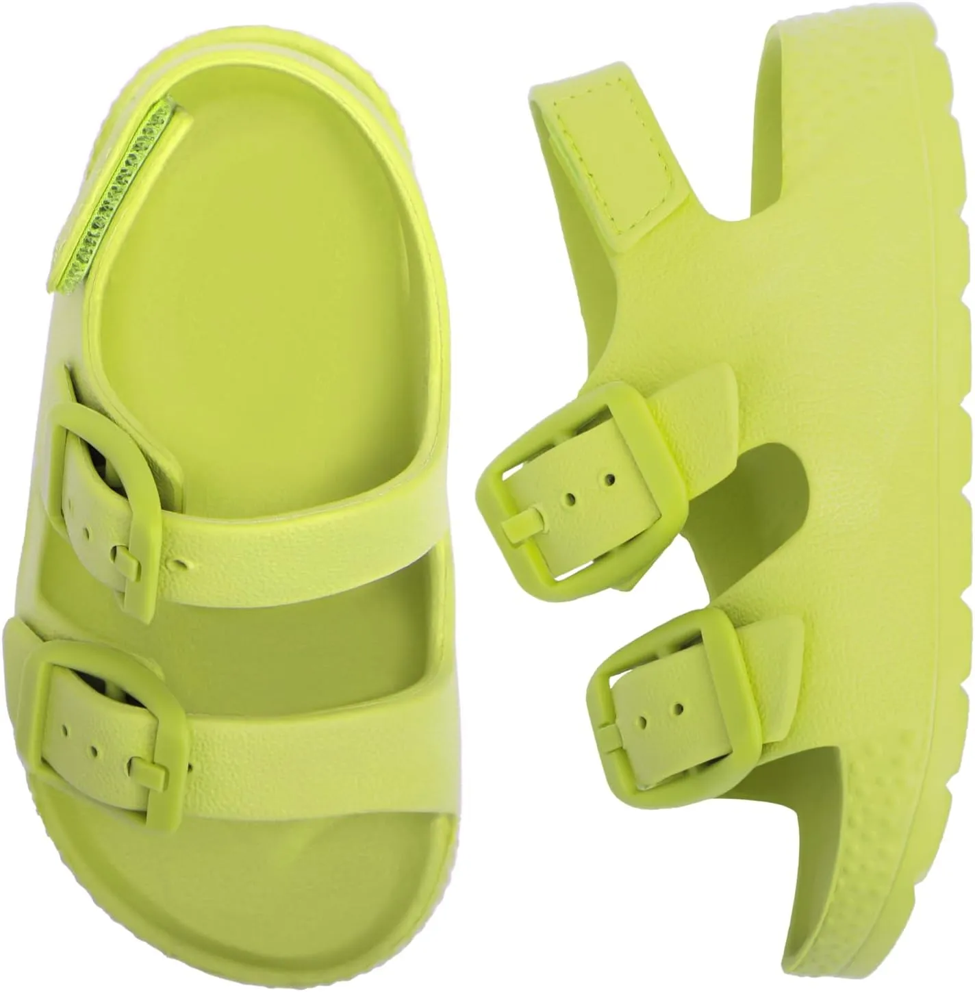 ChayChax Toddler Boys Girls Double Buckle Sandals Children's Adjustable Back Strap Water Sandal