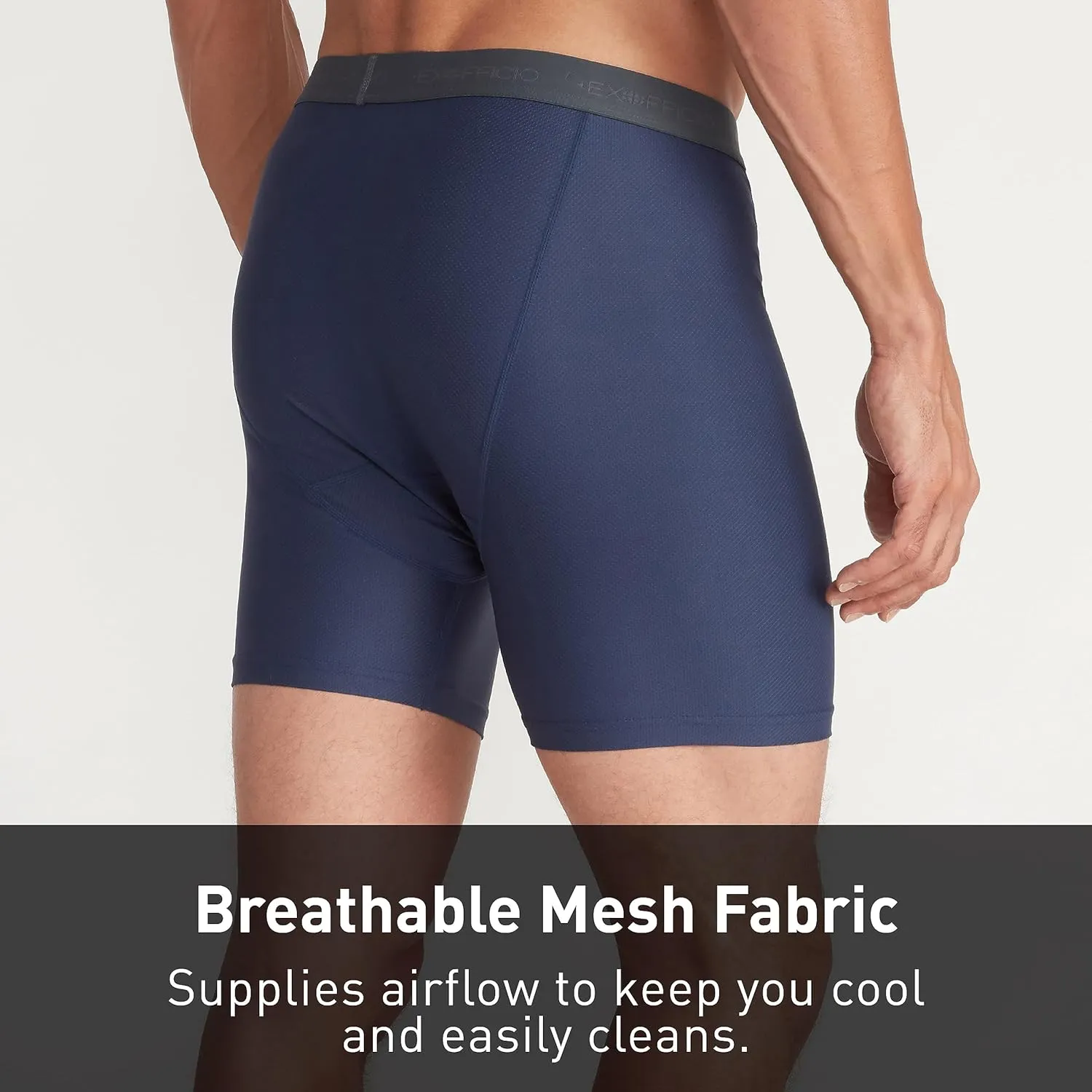 ExOfficio Men's Give-N-Go 2.0 Cool and Comfortable Boxer Briefs