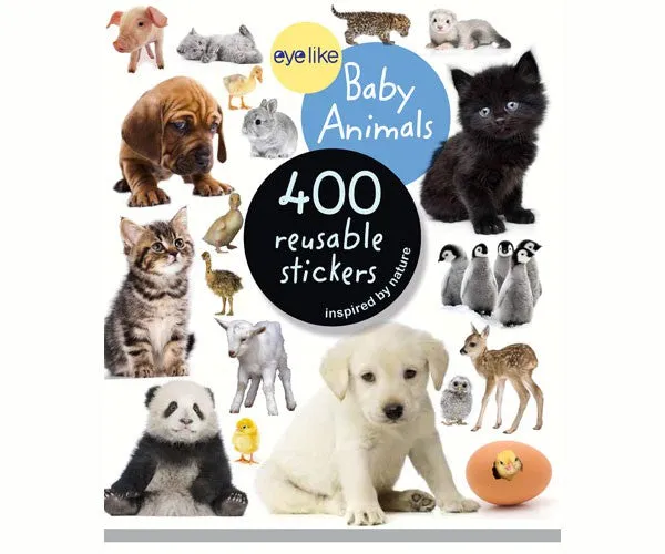 EyeLike Reusable Stickers - Baby Animals
