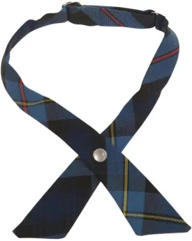 French Toast Girls' Plaid Adjustable Cross Tie
