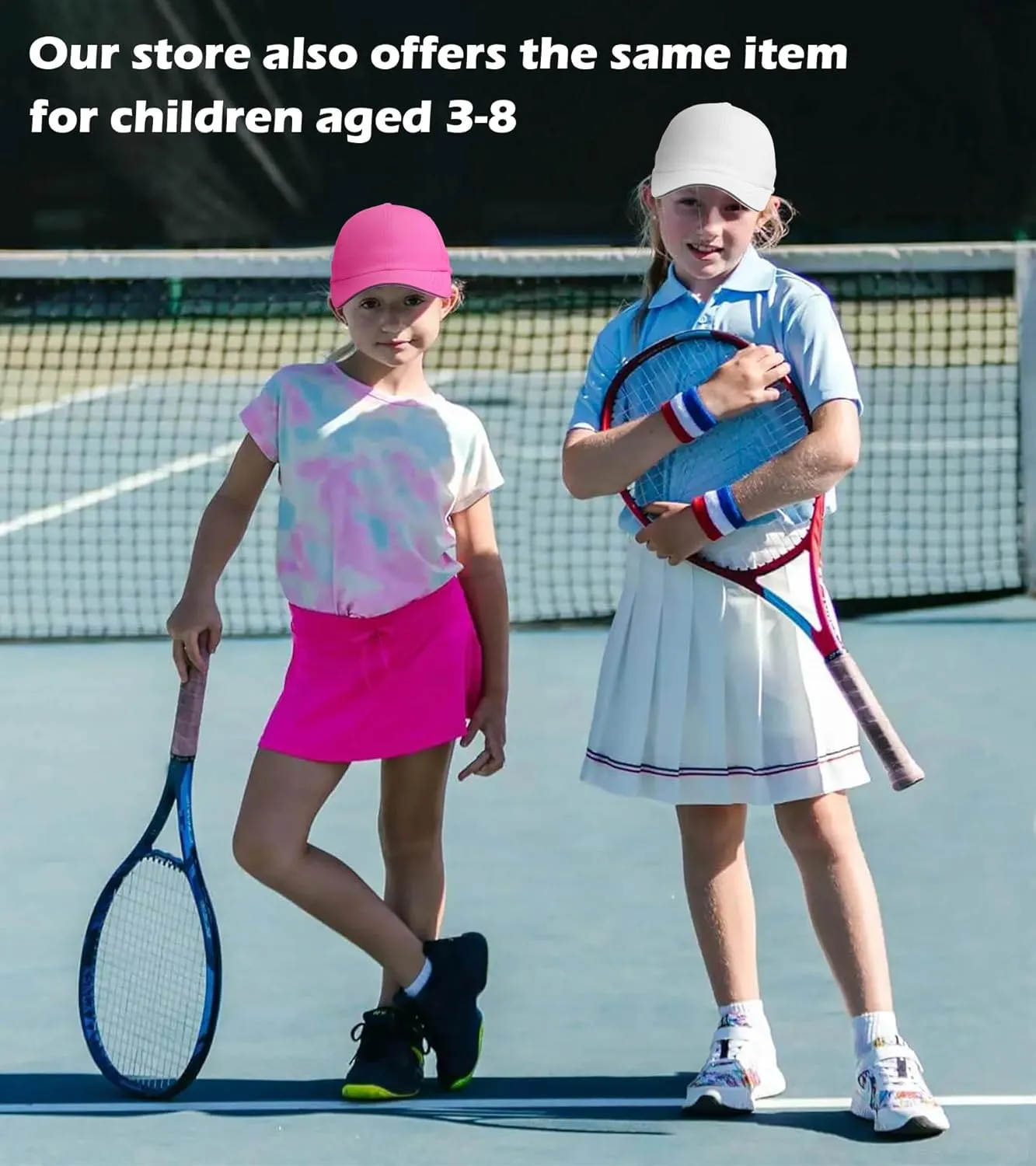 Girls Criss Cross Ponytail Hat Reflective Baseball Cap Kids Lightweight Quick Drying Outdoor Mesh Sports Hat Age 7-12